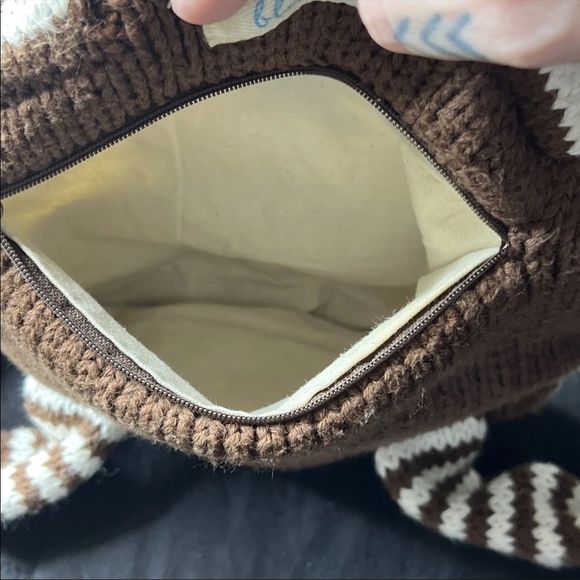 BLABLA KIDS  Brown Monkey Backpack - A super cute bag for your little one! - Picture 8 of 9